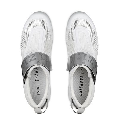 Превью  Велоботинки для триатлона FIZIK Transiro Hydra Aeroweave Carbon White/Silver